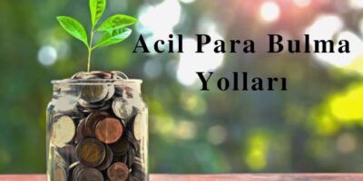 acil para bulma yöntemleri